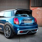 BMW MINI Cooper F56 (F55 용 아님) 유형 B JCW 스타일 탄소 섬유 FRP 루프 스포일러 리어 윙 외부 바디 키트 2014-2020 : 프린스타46