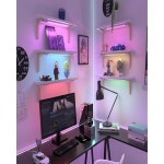 디오마트 언더 캐비닛 조명 79 LED 충전식 리모컨 포함 3팩 RGB 디밍블 옷장 계단 : 스텔라마