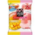 [국내당일발송!] 마더스올띵 일본 오리히로 ORIHIRO 곤약젤리 12개입 망고/복숭아, 240g, 1개 : 마더스올띵