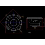83cc 업그레이드 25 동축 스피커 120W 4ohm 8ohm 전자 장치 주파수 : 해피해피 쇼핑