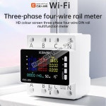 KWS-306 전력계 3상 4선 다기능 에너지 미터 AC 85-290V 전압계 암페어 와트 Kwh : 미주에이
