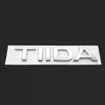 닛산 2005 -2021 TIIDA 엠블럼 뒷 트렁크 영어 문자 로고 스티커 : 트웨니코퍼레이션