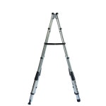 다기능 사다리 이중 15 접이식 단계 미터 직접 Silver : 미라노아