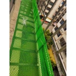 플라스틱 메쉬망 휀스 네트망 PE망 PVC 낙엽방지 1. 녹색 0.8cm 50cmx50m : dajuga