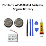 오네이 WF 1000XM4 XM4 블루투스 헤드셋 85V 75MAH Z55H 2PCS ZENIPOWER 교체 CP1254 1254 Charging Casebattery : 와이제이유컴퍼니