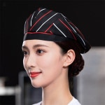 아성플러스 베레모 주방모자 스트라이프 빵모자 식품공장 식당모자 : 아성플러스추천샵