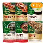 차돌된장2+ 돼지고기김치찌개2+사골3 외 4종 : CJ제일제당