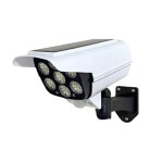 가짜 cctv 방범용 모형 문 앞 출입 현관 감시 돔 카메라 : skyseamall