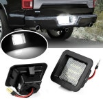 볼보트럭 예비부품 자동차 번호판 LED 라이트 램프 전구 포드 F150 XL SSV 경찰 대응 라리앗 킹 목장 플래티넘 리미티드 랩터용 2X 12V... 