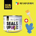 세이프케어메디 | 원씰 씰업 방수제 엘라스틱 욕실 외벽 지붕 크랙 누수 평붓 라텍스장갑 세트 : 메디세이프케어