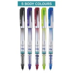 하우저 독일 잉크 만년필 | 블루 3팩 친환경 및 인체공학적 글쓰기와 선물에 완벽한 제품 : Ccaso