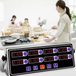 탑굿 프라이드 LED 디지털 치킨 4/6/8 타이머 미국/EU 직사각형 상업용 화면 채널 플러그 -4 ChannelEU Plug : 예지한컴퍼니2