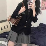 디토 교복 졸업사진 돌 프레피룩 졸사 게임동산 태국교복 영국풍 고등학교졸사컨셉 교복 : 에스디글로벌1
