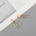 책갈피 북마크 2PCS 작은 신선한 책갈피 클립 펜던트 종이 핸드북 카드 장식 보관 : 주호유통