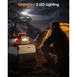 EBL 휴대용 발전소 300W 피크 600W 269 36Wh 리튬 배터리 캠핑용 태양광 발전기 실외 실내 비상 사용 가능 : 럭스포트