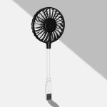 미니 휴대용 선풍기 다목적 USB 넥 노트북 1A 소형 또는 5V PC용 개인 : 노랑코알라