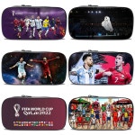 축구 필통 학생 초등학교 대형 입학 게임 중학생 고학년 대용량 삼중캔버스펜케이스 B10967 : 이것저것바다건너