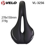 VELO 오리지널 VL-3256 PU 편안한 스틸 레일 자전거 새들 도로 자갈 MTB 오프로드 시티 투어링 자전거 사이클링 부품 : 인더스유통
