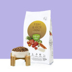 피쉬앤라이스 미니 500g 하이포알러제닉 연어 사료 샘플 눈물 피부 나투라다이어트 : 딩고나투라