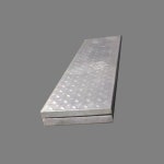 스테인리스 접이식 휴대용 오르막 바이크 경사로 경사판 차량 경사판 : 스모어팜