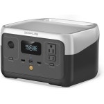 EF 에코플로우 휴대용 발전소 리버 256Wh LiFePO4 배터리 1시간 고속 충전 최대 600W AC 콘센트 2개 야외 캠핑 RV 가정용 태양광 발전기... 