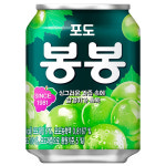 해태 포도 봉봉 알갱이 과즙음료 238ml, 24개 : 랜선스토어