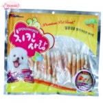 서락 치킨사랑 치킨비스켓 400g 애견육포 육포간식 : 강아지펫샵