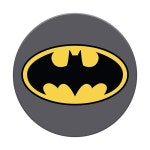 팝소켓 휴대폰과 태블릿을 위한 접이식 그립 & 스탠드 - 배트맨 아이콘 Batman Icon : 린바이브몰