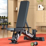 각도조절벤치 AC 502 벤치 홈짐 selllin 벤치프레스의자 가정용 화이트 스툴 : beflo