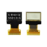 (5Pcs) 0.49 인치 OLED 디스플레이 6432 도트 매트릭스 스크린 SSD1315 드라이버 14Pin IIC 인터페이스와 호환 : 베러바이