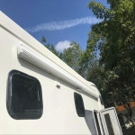 캠핑카 카라반 12V/24V LED RV 천막 베란다 조명 IP67 방수 해양 캐러밴 캠핑 트레일러 외부 램프 : 이비팜
