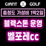 증평 블랙스톤벨포레cc 서울 근교 충청도 1박2일 리조트포함 패키지 : 자이언트골프 국내해외예약