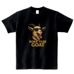 Born to be GOAT 본투비고트 밈 티셔츠 프린팅 티셔츠 반팔티 성인 남여공용 : OKIDOG