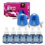 일양약품 일양 (훈증기2개+모기향6개)코드형 세트/모기 리퀴드 액체 전자 모기향 퇴치 : 선한의료기