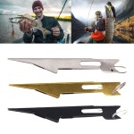 Ywmsfl 플라이 낚시 액세서리 줄 매듭 타이어 묶기 도구 후크 미끼용 빠른 Silver : Jaso