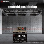 SW-DR60 듀얼 레이저 거리 측정기 60M 100M 양측 줄자 양방향 : 허브비