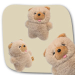 시골강아지 복돌 키링 8cm 강아지키링 공식라이선스 정품 : 희망몽땅