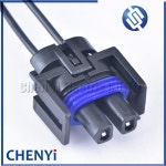 GM 쉐보레용 자동 방수 커넥터 에어컨 압축기 와이어 하네스 플러그 2 핀 12162017 H1348-2P H1490-2P : 이십팔플렉스