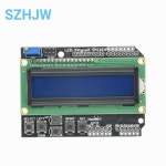 헤니오 Lcd1602 문자 입력/출력 확장 보드 LCD 키패드 쉴드 디스플레이 모듈 Arduino raspberry PI 용 : 베러바이