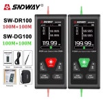 SW-DR60 듀얼 레이저 거리 측정기 60M 100M 양측 줄자 양방향 : 허브비