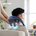 필립스 힐링테라피 목어깨 마사지기 PPM3522 등 허리 안마기 남성 여성 마사지건 복부 : 필립스 마사지