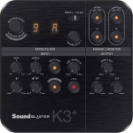 사운드 카드 - 사운드 블라스터 K3 - 스트리밍 및 믹서 - USB - 사운드 이펙트 - 70SB172000001 : 블리스베이커리s