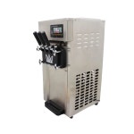 LGX엔주오 커머셜 소프트 아이스크림 머신 플레이버 메이커 소벳 냉동 요거트 젤라토 LED 디스플레이 데스크탑 타입 1200W 110V : 럭스포트