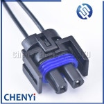 GM 쉐보레용 자동 방수 커넥터 에어컨 압축기 와이어 하네스 플러그 2 핀 12162017 H1348-2P H1490-2P : 이십팔플렉스