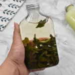 투명 주스병 양주 차 음료병 PET 플라스틱 300ml 포장 컵 알루미늄 호일 뚜껑 20 개 : 수호마켓25