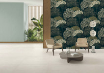 개나리벽지 로하스+ 87458-2 미드나잇 블루 1롤(5평) 옥수수식물성 친환경 실크벽지 : 우리벽지