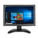 ZHIXIANDA H1016 10.1 인치 16:10 1280x800 TFT 보안 모니터 BNC 모니터, PC/AV/BNC/HDMI/USB CCTV 데스크탑 디스플레이 컴퓨터... 
