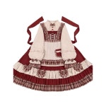 졸업사진 컨셉 빨간망토 졸사 코스프레 차차 의상 원피스 할로윈 망토 앞치마세트 L 코스튬 케이프 단품배송가능 M권장 100근 이내 : 바이아마트