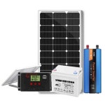 100W 태양광패널 야외 충전 태양열 판넬 전지판 발전기 썬파워 400W 66V (1690) : 글로벌라인즈