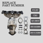 스포츠 674 촉매 싼타페 2019 기아차호환 스포츠에 L4 프론트 쏘렌토호환 091 : 토탈이커26